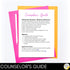 Self-Control Individual Counseling Curriculum + Data Tracking Tools